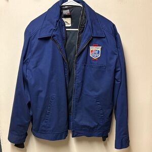 Vintage Old Style Blue Men's Jacket